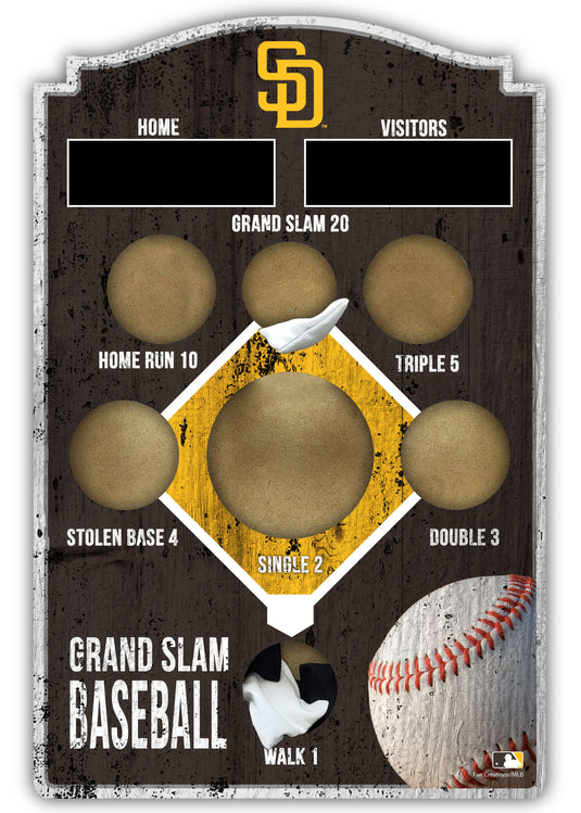 Fan Creations Gameday Games San Diego Padres Baseball Bean Bag Toss