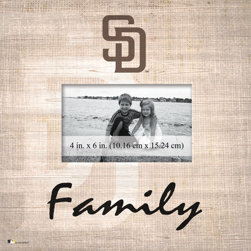 Fan Creations Home Decor San Diego Padres  Family Frame