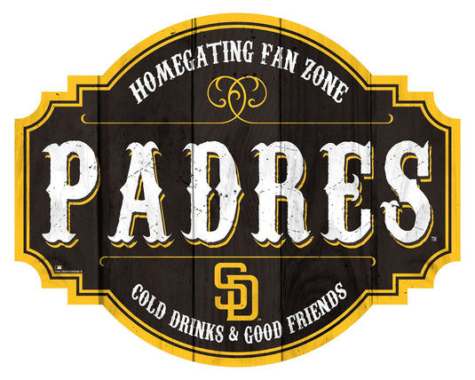 Fan Creations Home Decor San Diego Padres Homegating Tavern 12in Sign
