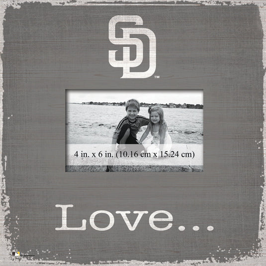Fan Creations Home Decor San Diego Padres  Love Picture Frame