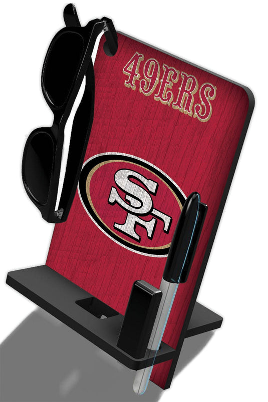Fan Creations Wall Decor San Francisco 49ers 4 In 1 Desktop Phone Stand