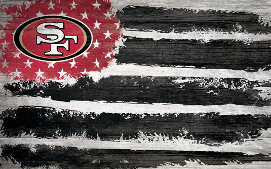 Fan Creations Home Decor San Francisco 49ers  Flag 11x19