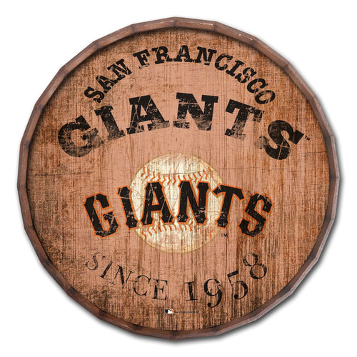 Fan Creations Home Decor San Francisco Giants  24in Established Date Barrel Top