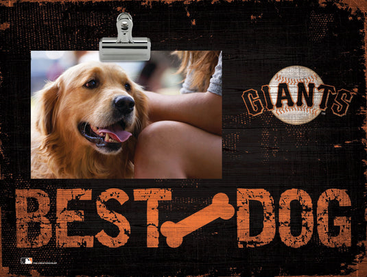 Fan Creations Desktop Stand San Francisco Giants Best Dog Clip Frame
