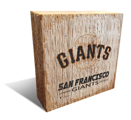 Fan Creations Desktop Stand San Francisco Giants Team Logo Block