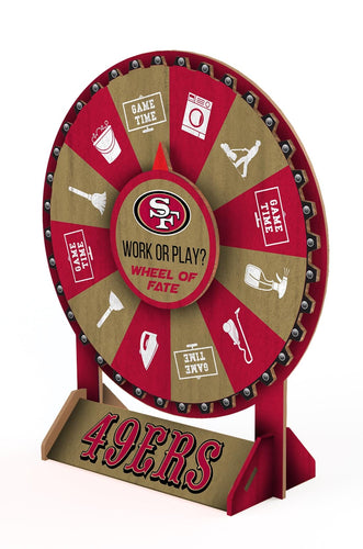 Fan Creations Desktop San Fransisco 49ers Wheel of Fate
