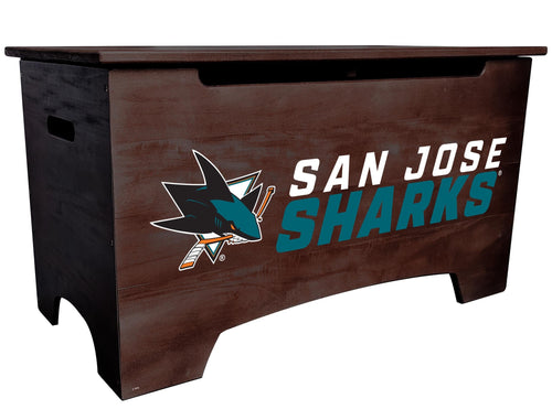 Fan Creations Home Decor San Jose Sharks Logo Storage Box