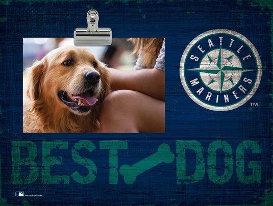 Fan Creations Desktop Stand Seattle Mariners Best Dog Clip Frame