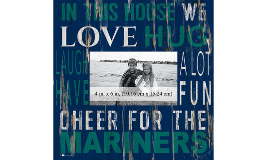 Fan Creations Home Decor Seattle Mariners  In This House 10x10 Frame