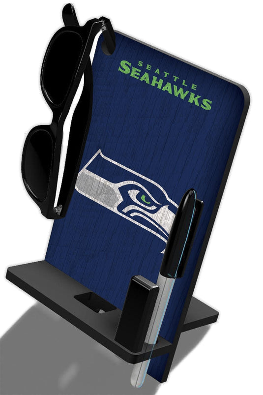Fan Creations Wall Decor Seattle Seahawks 4 In 1 Desktop Phone Stand