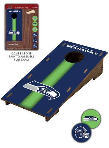 Fan Creations Desktop Stand Seattle Seahawks Desktop Cornhole