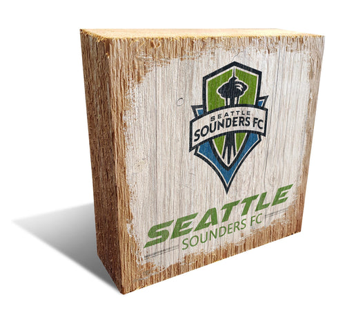 Fan Creations Desktop Stand Seattle Sounders FC Team Logo Block