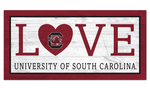 Fan Creations 6x12 Sign South Carolina Love 6x12 Sign