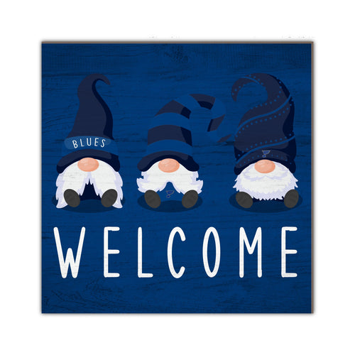 Fan Creations Home Decor St Louis Blues   Welcome Gnomes