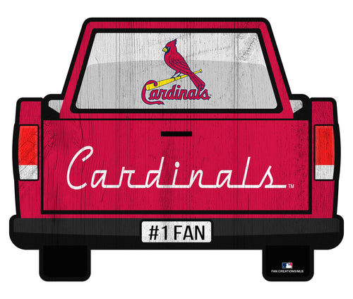 Fan Creations Home Decor St. Louis Cardinals Slogan Truck Back Vintage 12in