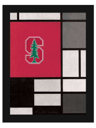 Fan Creations Home Decor Stanford Team Composition 12x16