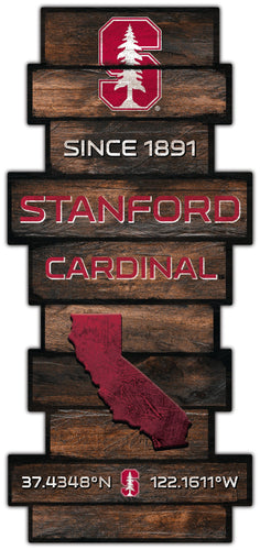 Fan Creations Wall Decor Stanford Wood Celebration Stack