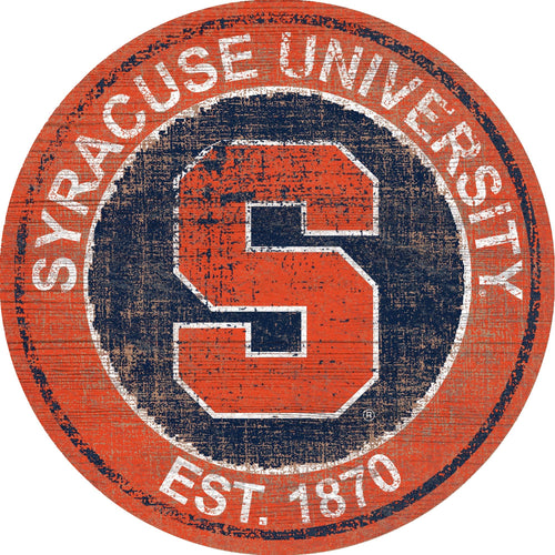 Fan Creations Home Decor Syracuse Heritage Logo Round