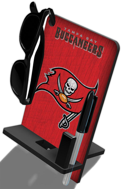 Fan Creations Wall Decor Tampa Bay Buccaneers 4 In 1 Desktop Phone Stand