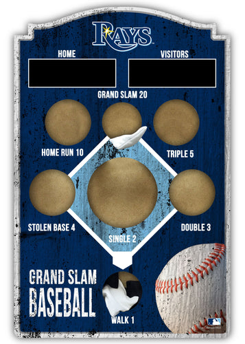 Fan Creations Gameday Games Tampa Bay Rays Baseball Bean Bag Toss