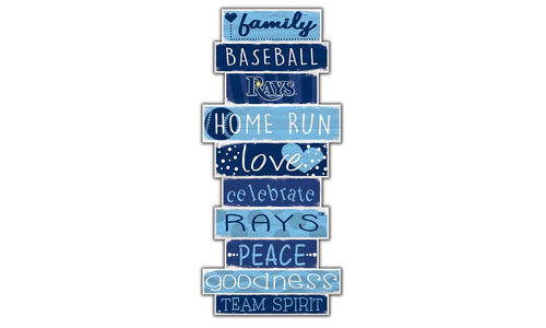 Fan Creations Wall Decor Tampa Bay Rays Celebration Stack 24