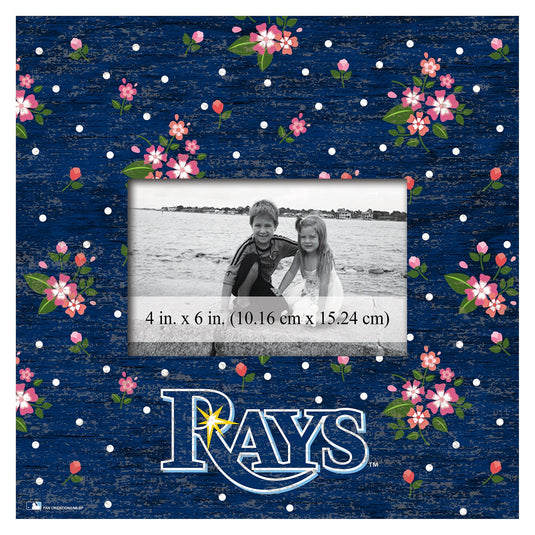 Fan Creations 10x10 Frame Tampa Bay Rays Floral 10x10 Frame
