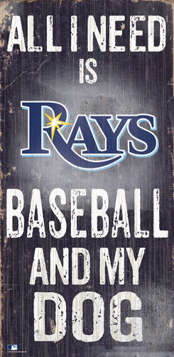 Fan Creations 6x12 Sign Tampa Bay Rays My Dog 6x12 Sign