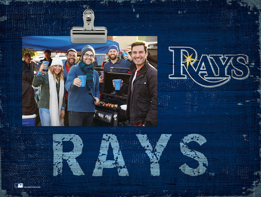Fan Creations Desktop Stand Tampa Bay Rays Team Clip Frame