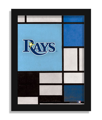 Fan Creations Home Decor Tampa Bay Rays Team Composition 12x16 (fine art)