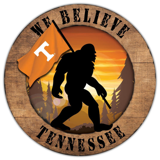 Fan Creations Wall Decor Tennessee Bigfoot 12in Circle