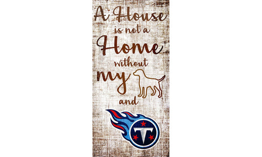 Fan Creations Wall Decor Tennessee Titans A House Is Not A Home Sign
