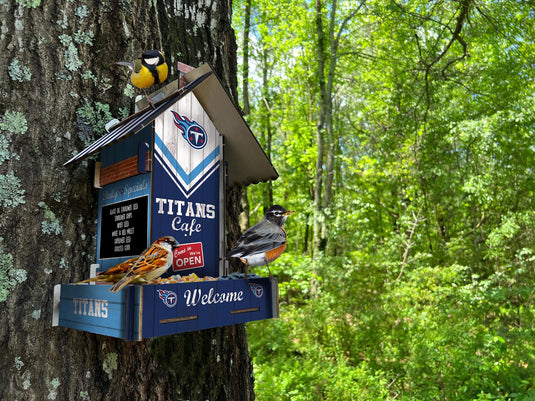 Fan Creations Home Decor Tennessee Titans  Bird Feeder
