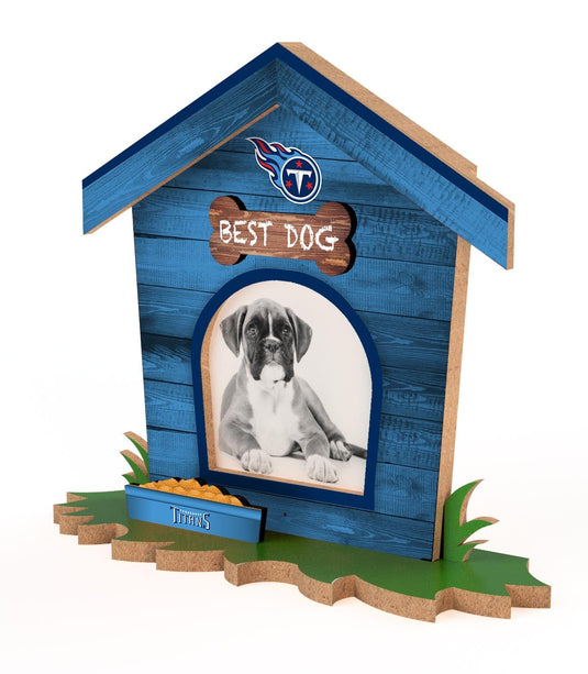 Fan Creations Home Decor Tennessee Titans Dog House Frame