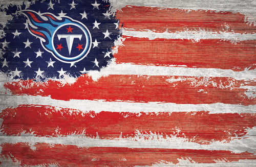 Fan Creations Home Decor Tennessee Titans   Flag 17x26