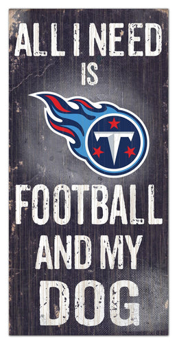 Fan Creations 6x12 Sign Tennessee Titans My Dog 6x12 Sign