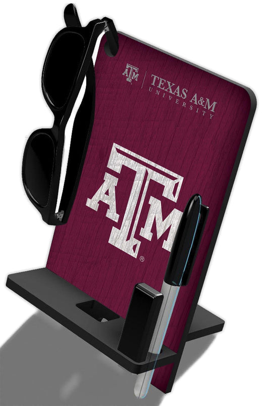 Fan Creations Wall Decor Texas A&M 4 In 1 Desktop Phone Stand