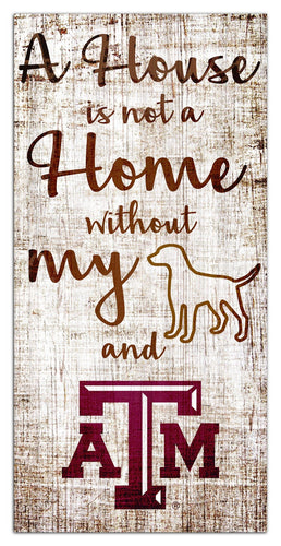 Fan Creations Wall Decor Texas A&M A House Is Not A Home Sign