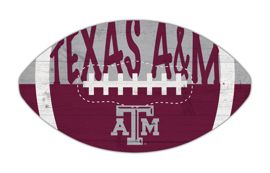 Fan Creations Home Decor Texas A&M City Football 12in