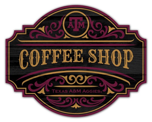 Fan Creations Home Decor Texas A&M Coffee Tavern Sign 24in