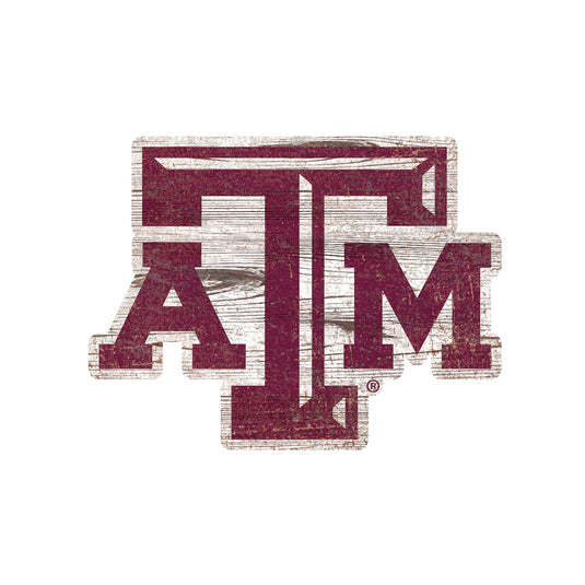 Fan Creations 24" Signs Texas A&M Distressed Logo Cutout Sign