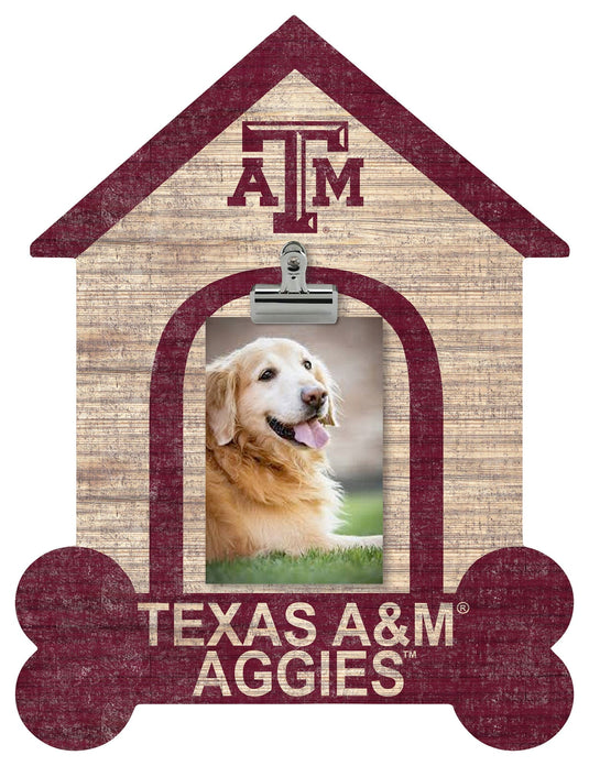 Fan Creations Clip Frame Texas A&M Dog Bone House Clip Frame