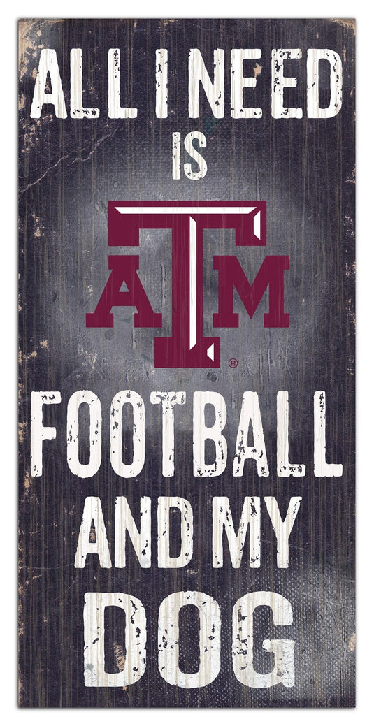 Fan Creations 6x12 Sign Texas A&M My Dog 6x12 Sign