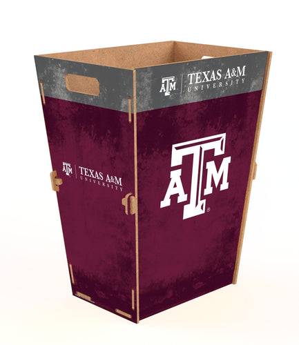 Fan Creations Decor Furniture Texas A&M Team Color Waste Bin Large