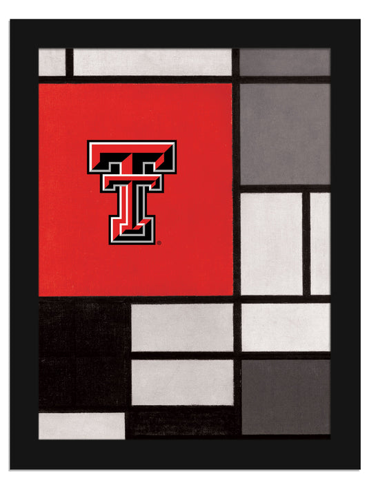 Fan Creations Home Decor Texas Tech Team Composition 12x16
