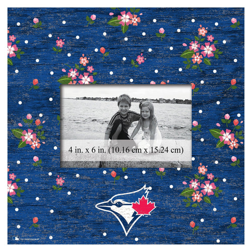 Fan Creations 10x10 Frame Toronto Blue Jays Floral 10x10 Frame