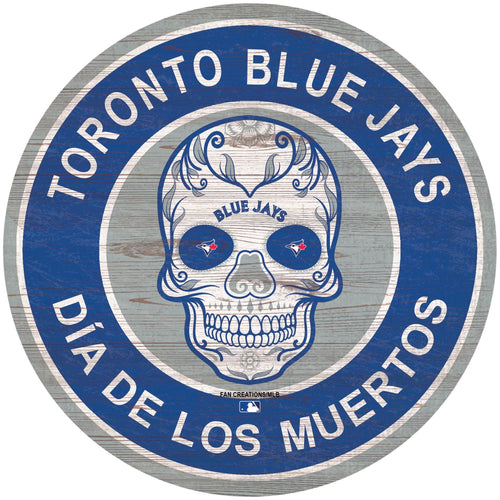Fan Creations Holiday Home Decor Toronto Blue Jays Sugar Skull Circle
