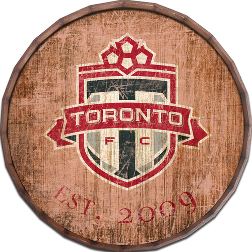 Fan Creations Home Decor Toronto FC  24in Established Date Barrel Top
