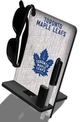Fan Creations Wall Decor Toronto Maple Leafs 4 In 1 Desktop Phone Stand