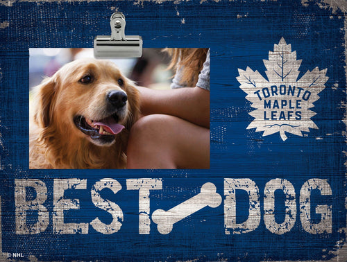 Fan Creations Desktop Stand Toronto Maple Leafs Best Dog Clip Frame