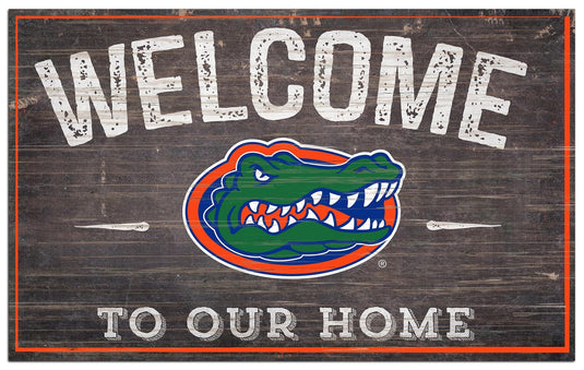 Fan Creations Home Decor University of Florida   11x19in Welcome Sign